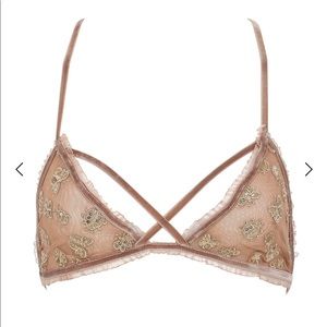 For Love And Lemons Intimates & Sleepwear - NWT For Love and Lemons Golden Garden Bralette For Love And Lemons Intimates & Sleepwear - NWT For Love and Lemons Golden Garden Bralette
